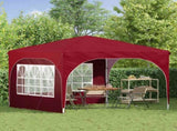 Pop-up Party Tent 290 x 290 x 245 cm Burgundy 42019862