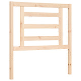 Bed Frame without Mattress Single Solid Wood Pine 3192846