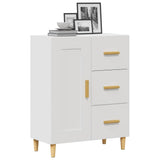 Sideboard White 69.5x34x90 cm Engineered Wood 812222