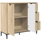 Sideboard Sonoma Oak 89.5 x 33 x 82 cm Engineered Wood 883456