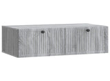 Wall-Mounted TV Cabinet Grey Sonoma 78.5 x 41 x 30 cm 898011
