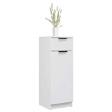Bathroom Cabinet White 32x33.5x90 cm Engineered Wood 811286