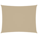 Sunshade Sail Oxford Fabric Rectangular 3.5x5 m Beige 135160