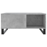 Coffee Table Concrete Grey 80x80x36.5 cm Engineered Wood 830792