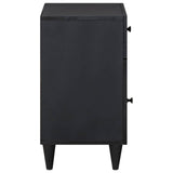 Bedside Table Multicolour 50 x 33 x 60 cm Solid Mango Wood 4018708