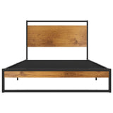 Bed Frame without Mattress Metal 90x200 cm 324862