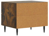 Bedside Cabinet 2 pcs Smoked Oak 43 x 34.5 x 47.5 cm 894766