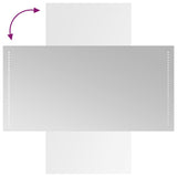 LED Bathroom Mirror 50x100 cm 3154056