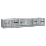TV Cabinet Grey Sonoma 147 x 34.5 x 27 cm Engineered Wood 895401