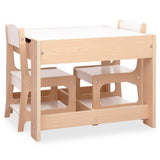 Children's Table with 2 Chairs MDF 80284