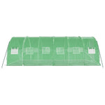 Greenhouse with Steel Frame Green 18 m² 6x3x2 m 3188040
