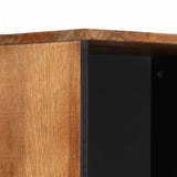 Bathroom Cabinet 38x33x160 cm Solid Wood Mango 358306