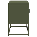 TV Cabinet Olive Green 68x39x60.5 cm Steel 853390