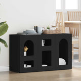 Sideboard Black 100 x 35 x 59 cm Engineered Wood 891345