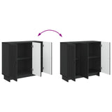 Sideboard Black 89 x 34.5 x 80 cm Engineered Wood 893956