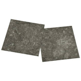 Self-adhesive Flooring Planks 55 pcs PVC 5.11 m Grey 324655