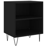 Bedside Cabinets 2 pcs Black 40x30x50 cm Engineered Wood 826783