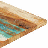 Rectangular Table Top 60x120 cm 25-27 mm Solid Reclaimed Wood 286057