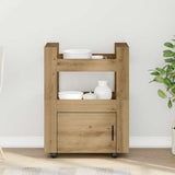 Kitchen Trolley Artisan oak 60 x 45 x 80 cm Engineered wood 862121