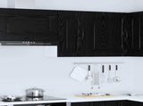 Dishwasher Panel Kalmar Black Oak 30 x 31 x 60 cm 8003786