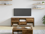 TV Cabinet Old Wood 100 x 36 x 49.5 cm Engineered Wood 886508