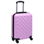 ZNTS Hardcase Trolley Set 2 pcs Pink ABS 92429