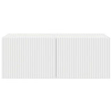 TV Wall Cabinet 2 pcs Gloss White 39 x 31 x 29.5 cm 892178