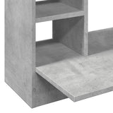Wall-Mounted Desk Concrete Grey 105x48x75 cm Engineered Wood 847971