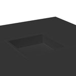 ZNTS Coffee Table Black 80x80x40 cm Engineered Wood 853174