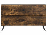 Bedside Cabinet Smoked Oak 62 x 34.5 x 47.5 cm Engineered Wood 895470