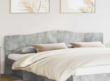 Headboard Concrete Grey Engineered wood 888631