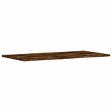 Wall Shelves 4 pcs Smoked Oak 80x40x1.5 cm Engineered Wood 838273