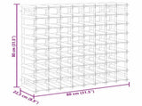 Wine Rack for 72 Bottles Black Solid Pine Wood 325916
