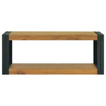 ZNTS Bathroom Cabinet 90x45x35 cm Solid Wood Teak 338231