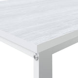 Computer Desk White 110x60x73 cm Engineered Wood 30201
