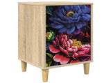 Bedside Cabinet KIEL Sonoma Oak 36 x 33 x 60 cm Engineered Wood 8007297