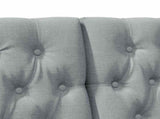 Upholstered Headboard Light Grey 180 cm Solid Pine Wood 879328