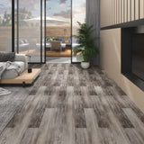 PVC Flooring Planks 5.02 m 2 mm Self-adhesive Matt Wood Brown 146601