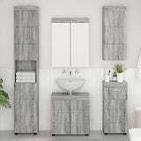 Bathroom Furniture Set TULUM 5 pcs Grey Sonoma 60 x 34 x 63 cm 3398060