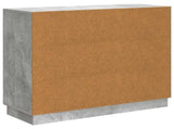 Sideboard Concrete Grey 89 x 34.5 x 77 cm Engineered Wood 895338