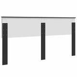 Headboard Black Oak Engineered wood 888386