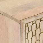 Bathroom Sink Cabinet 62x33x58 cm Solid Wood Mango 358267