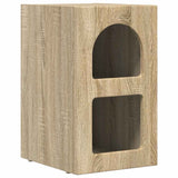 Bedside Table Sonoma Oak 29.5 x 33.5 x 50 cm Engineered Wood 891228