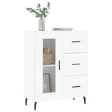 Sideboard White 69.5x34x90 cm Engineered Wood 828060