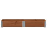 Garden Planter Brown 150x50 cm Solid Wood Pine 3295406