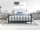 Bedside Cabinets 2 pcs Grey Sonoma 44x45x60 cm Engineered Wood 826010