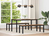 Dining Tables 110 x 100 x 75 cm METAL 892636