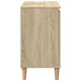 Sink Cabinet Sonoma Oak 58x33x60 cm Engineered Wood 847407