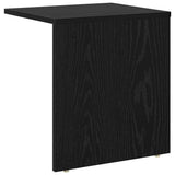 End Table 2 pcs Black Oak 37 x 32 x 40 cm Engineered Wood 891083