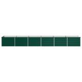 Raised Garden Bed Green 480 x 80 x 55 cm cold-rolled steeel 8006441